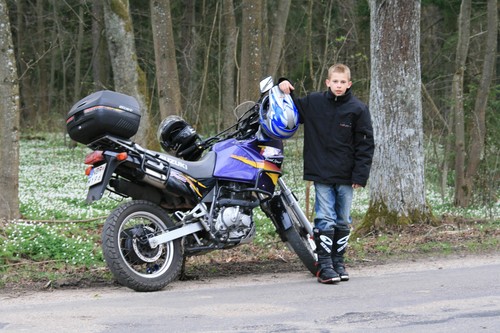 Na motorku 