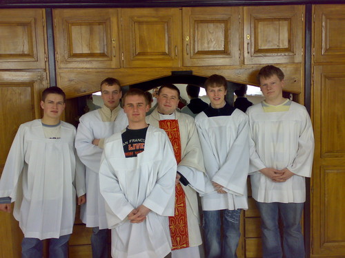 prawie jak ministrant:)