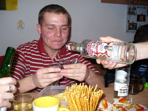 na jednej z wielu imprez...