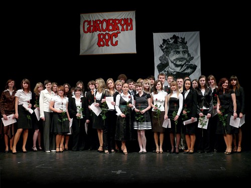gala rozdania wiadect w teatrze