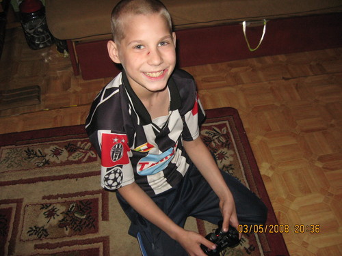 8to ja podczas gry w playstation