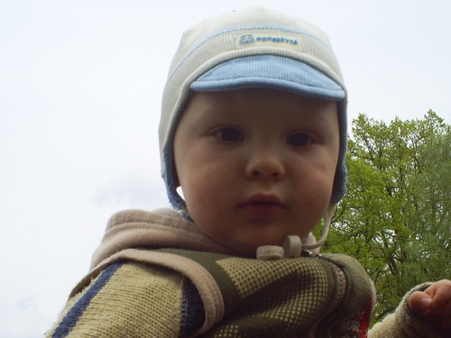 W parku.