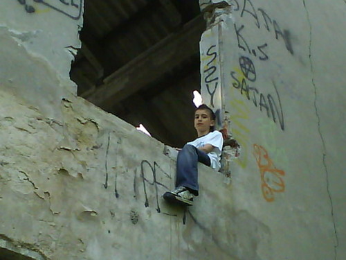 w oknie na owczarni ;p