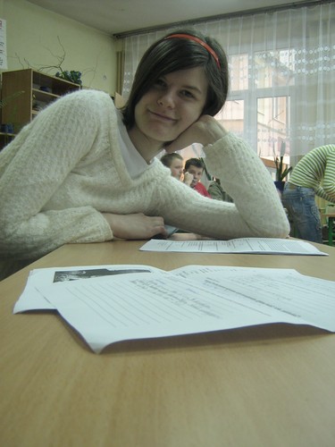 W szkole^^