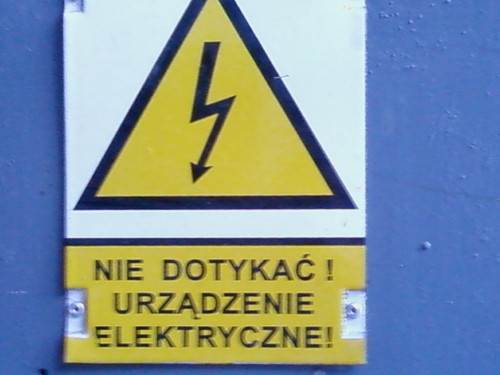 Nie dotyka!!