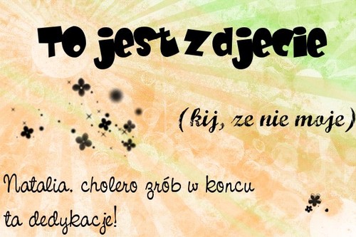 .....wszdzie kropki widz.....