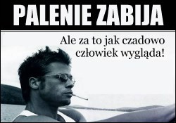Palenie zabija.