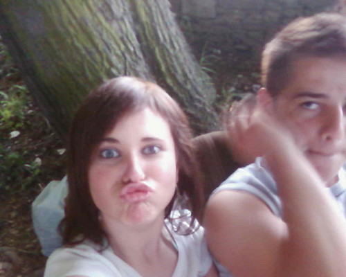dwa debilki:):)
