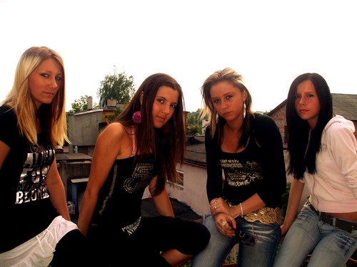 Sandra, Zuza, Paulina, Ania