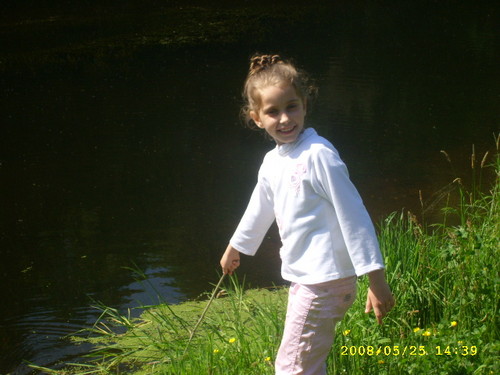 Z patykiem..