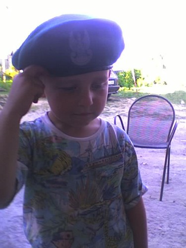 to moj braciszek jako wojak
