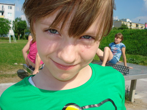 Z bananem na twarzy