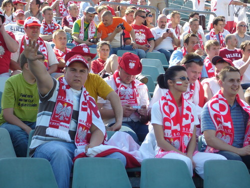 Na meczu POLSKA v DANIA 1:1