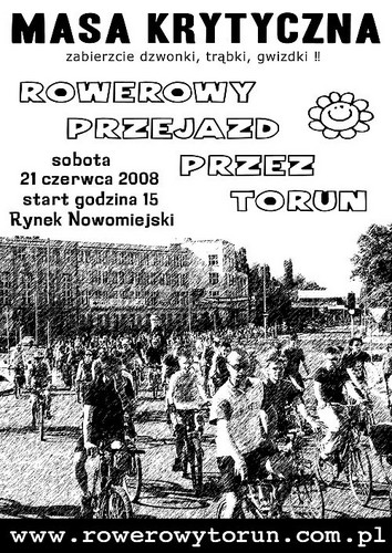 Rowerowa Masa Krytyczna Toru