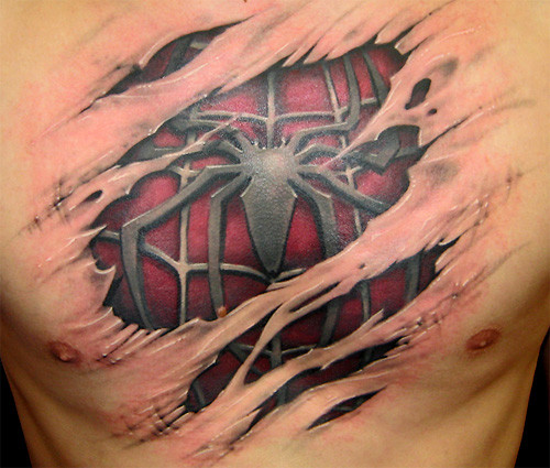 Mj Spiderman Tattoo