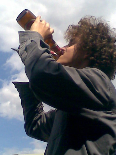 Dwa browarki na raz :DDDDDD.