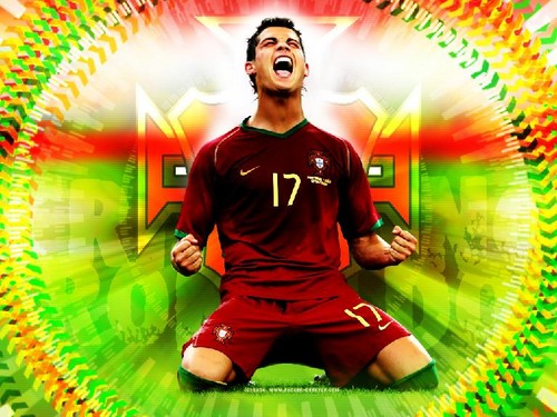 C.Ronaldo w barwach Portugalii:)