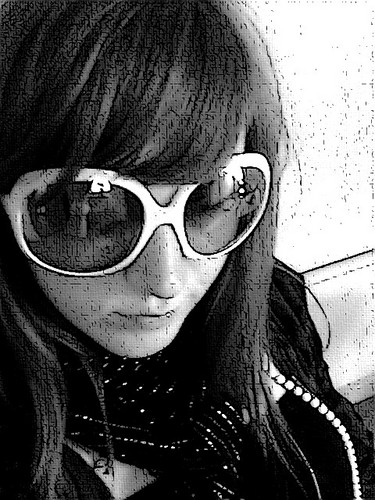 she's like a star. 