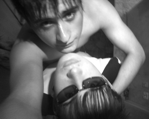 Z moim braciszkiem:)