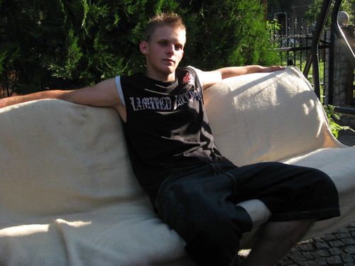 na hustawce przed domem  :)