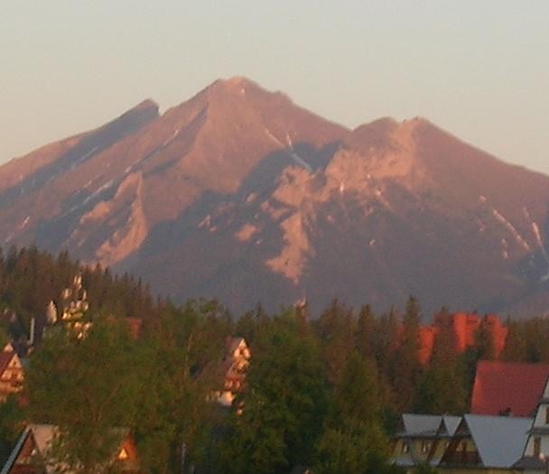 WIDOK Z BALKONU