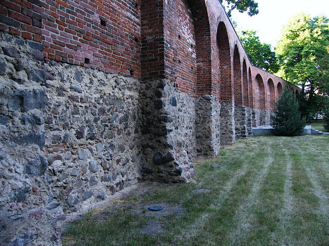 mur brodnicki