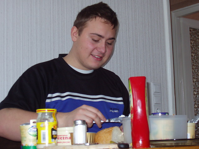 Beim Frhstcken