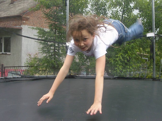 Te na trampolinie :)