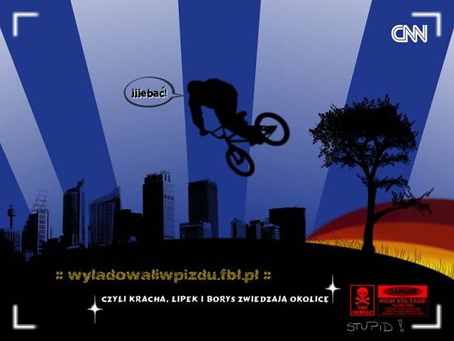 No i wyldowali wpizdu!