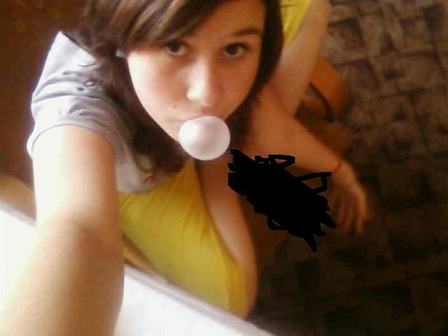 ;P