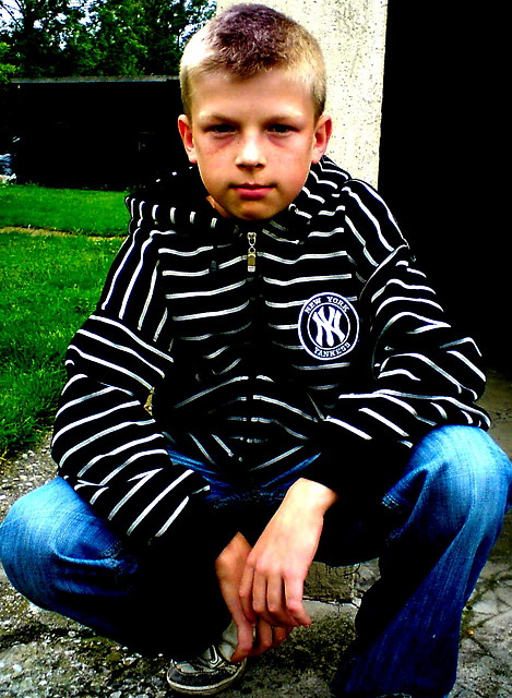 W nowej fryzurze:)