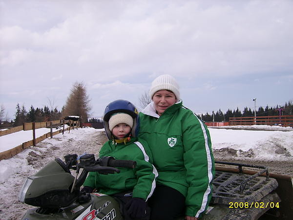 to jeste moja mama z bratem 