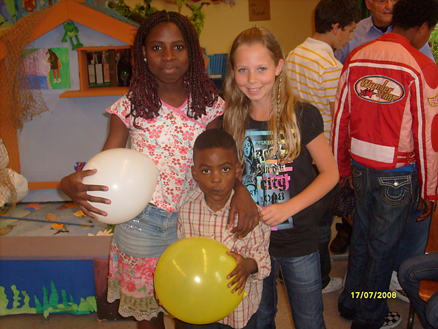 Ja,Shanice i Steven.