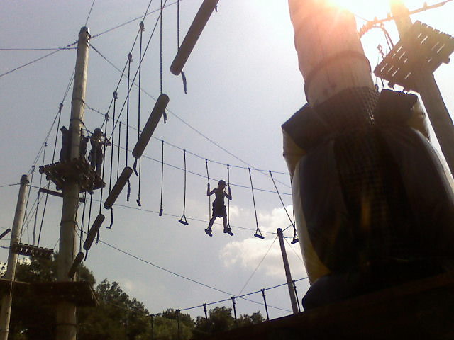 park linowy z nimi 