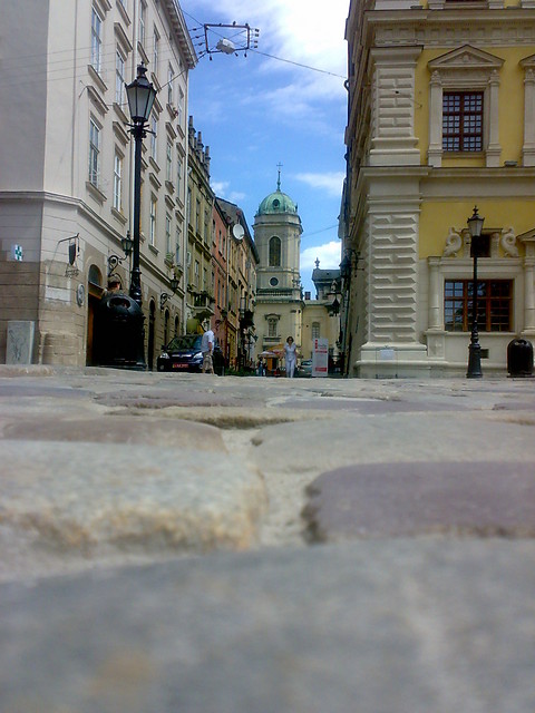 Old street in Lviv (Lwow)