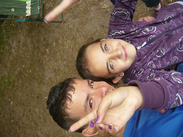 Z bratem:P