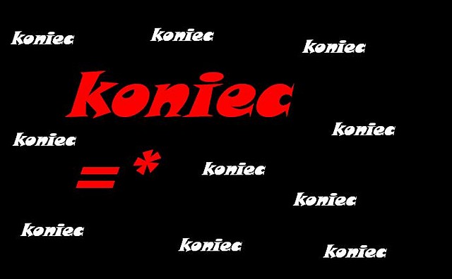 KONIEC