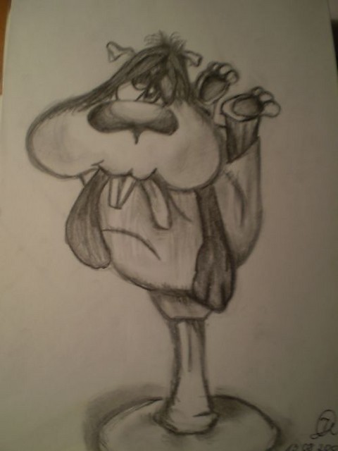 by my....