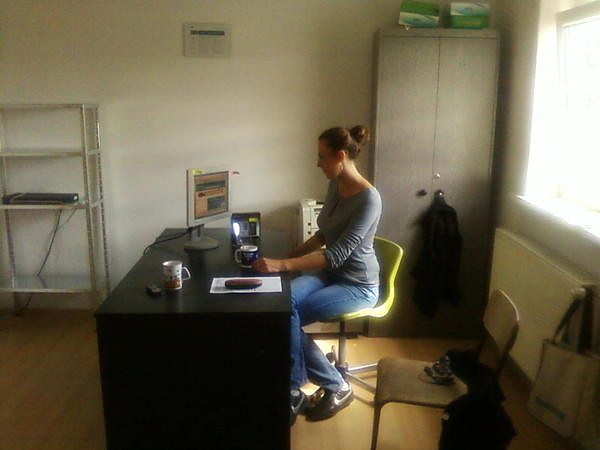at work 