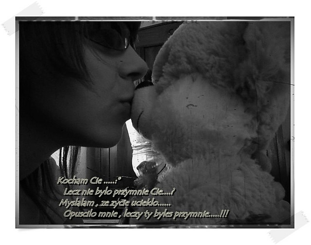Foteczka dla  kochanego misia:*