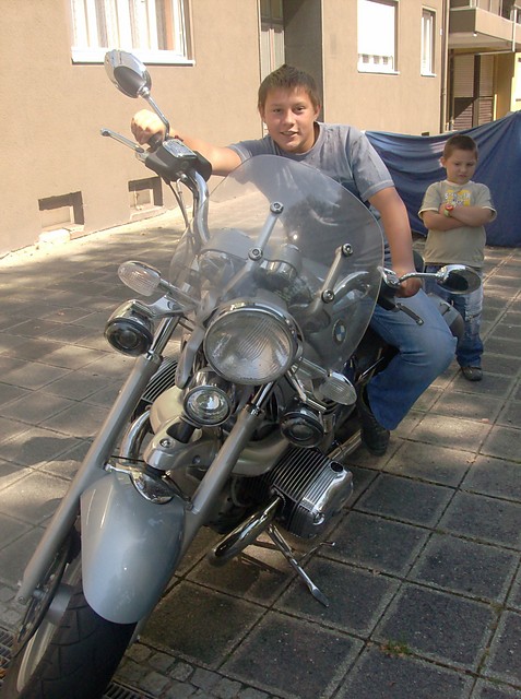 to ja  na motorze