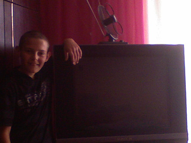 Muj telewizorek!