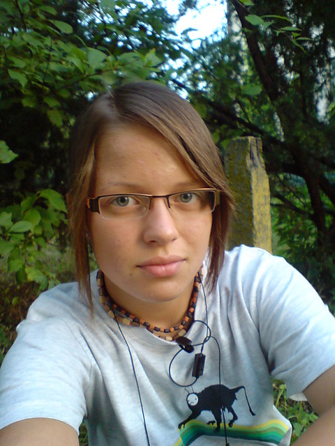 w nowych okularach