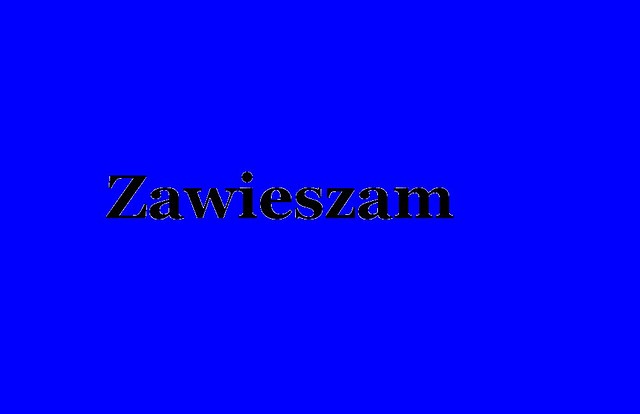 Zawieszam 