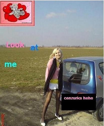 Bo to ja przy samochodziku ``