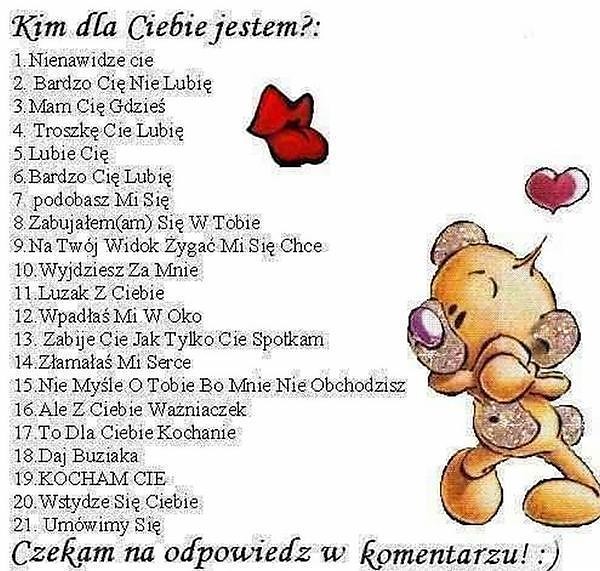 Co o mnie myslicie???