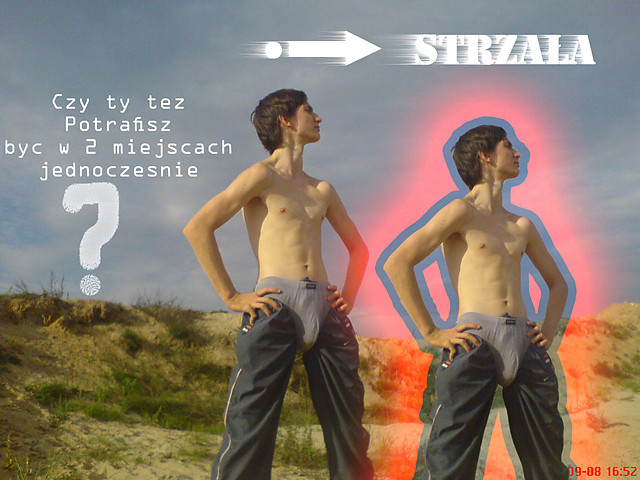 czowiek strzaa 