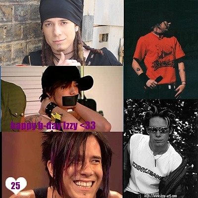 happy B-Day Izzy ; *