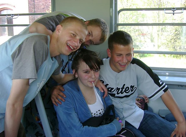 Wiocha w pocigu...