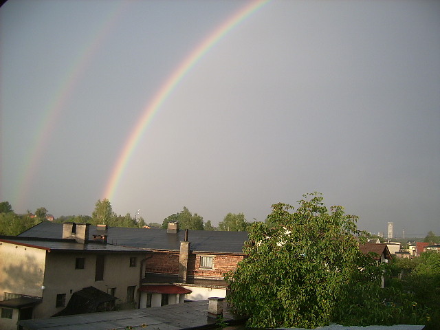 over the rainbow...